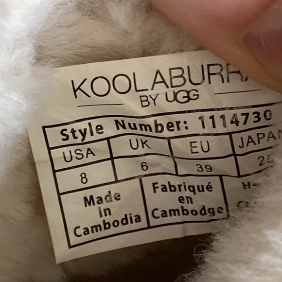 Koolaburra by Ugg Dexi Mini Women's Sze 8 Saddle Brown Faux Fur Lining Ankle EUC - Picture 6 of 9